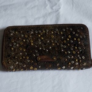Frye Studded Wallet